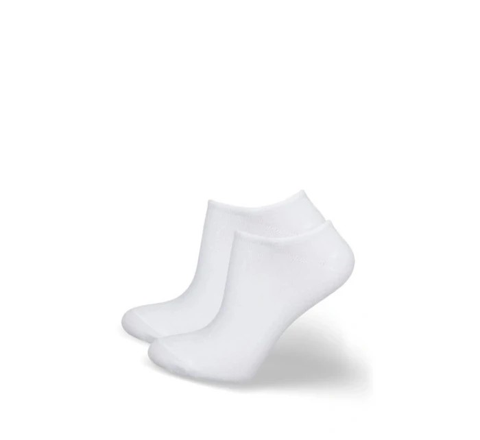 Dámské nízké ponožky STOP BACTERIA Bílé Dámské nízké ponožky STOP BACTERIA Bílé