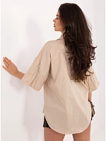 MI košile KS 3389A.90 béžová MI košile KS 3389A.90 béžová