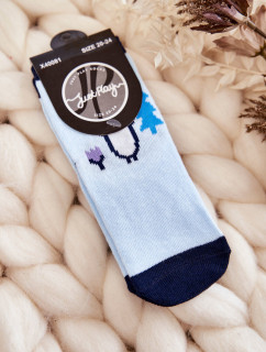 Dětské klasické bavlněné ponožky Modré