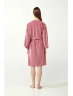 Dámský sametový župan model 20815586 - Vamp