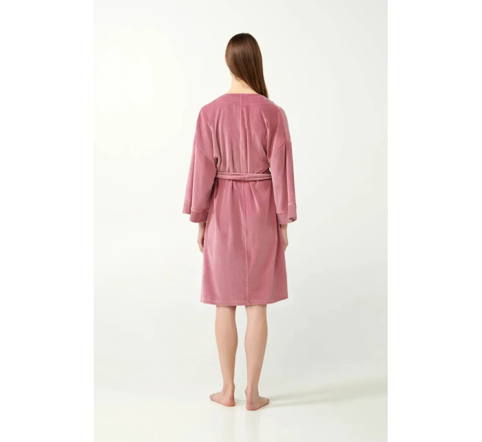 Dámský sametový župan model 20815586 - Vamp