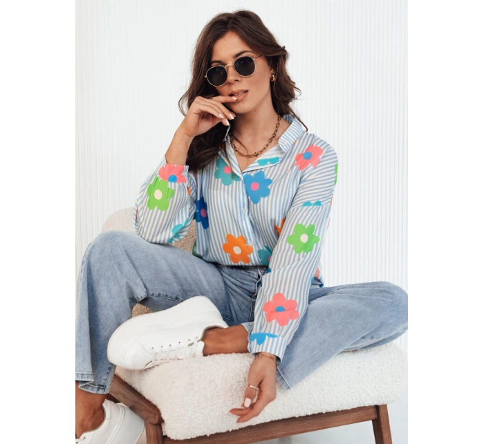 Dámská košile oversize modrá Dstreet model 21972886 - FashionStreet