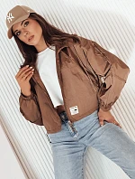 Dámská přechodová bunda ISCAR hnědá FashionStreet TY4234