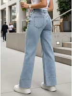 Jeansy damskie  stan niebieskie model 22123837 - FashionStreet