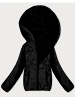 Černá oboustranná dámská bunda pro přechodné období S'West (B8546-101)