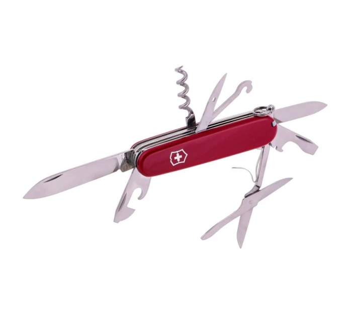 Kapesní nůž Victorinox Huntsman, 15f, 91 mm, červený Kapesní nůž Victorinox Huntsman, 15f, 91 mm, červený