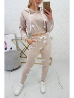 Sada s potiskem pistole béžová Sada s potiskem pistole béžová