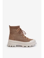 Dámské Nazouvací Botky Hnědé model 21651826 - Boto Dámské Nazouvací Botky Hnědé model 21651826 - Boto