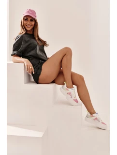 Dámské tenisky Big Star NN274359 s paměťovou pěnou systému Memory Foam v multifunkčním vzoru