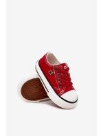 Dětské Klasické Tenisky Big Star DD374161 Červené Dětské Klasické Tenisky Big Star DD374161 Červené