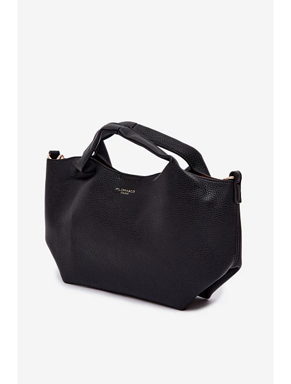 Černá taška z imitace kůže model 22111580 - Flora&Co