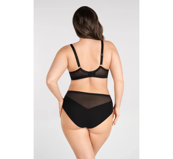 K824 SOFT BRA BIG JUST BLACK