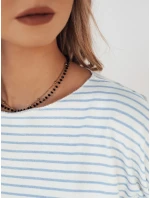 Dámská pruhovaná halenka bílá Dstreet model 21972932 - FashionStreet Dámská pruhovaná halenka bílá Dstreet model 21972932 - FashionStreet