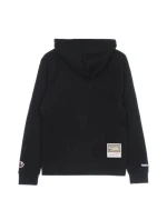 Mitchell & Ness NBA Cropped Logo Chicago Bulls mikina s kapucí černá