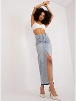 Sukně HM SD MC7298.28 světle modrá