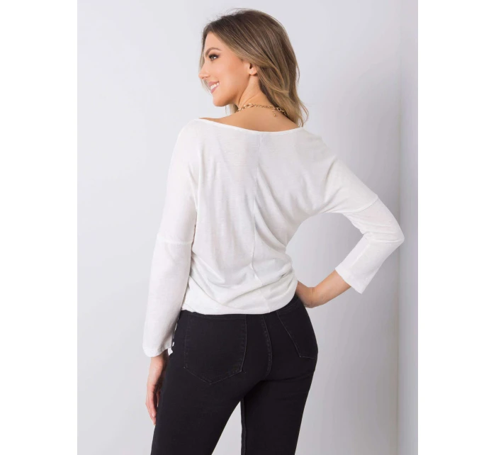 Bluzka RV BZ model 21409516 ecru - FPrice Bluzka RV BZ model 21409516 ecru - FPrice