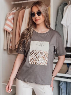 Dámské tričko CENTIA graphite FashionStreet RY2612