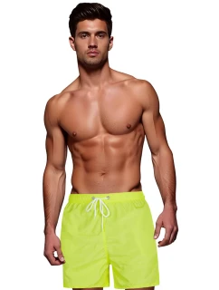Pánské plavecké šortky žluté FashionStreet SX2527