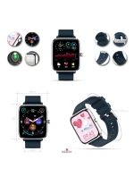 GIEWONT Dynamic SmartCall Smartwatch GW230-4 - Stříbrná/Hluboký oceán GIEWONT Dynamic SmartCall Smartwatch GW230-4 - Stříbrná/Hluboký oceán