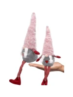 DÁMA TRPASLÍK S HUŇATÝM KLOBOUKEM 45+36CM