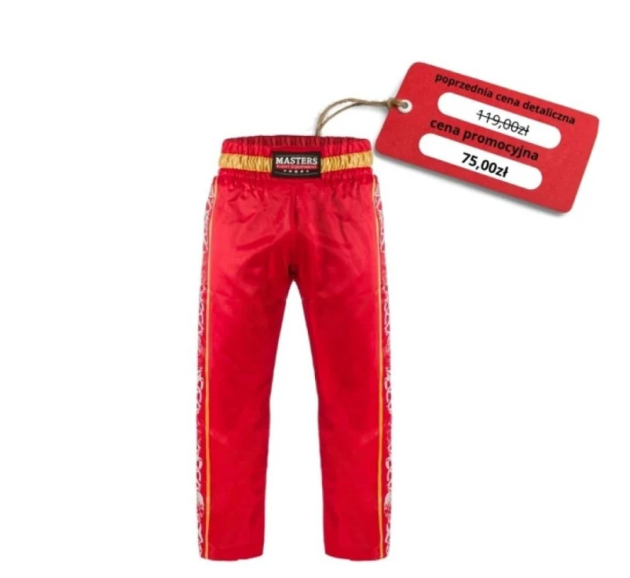 SKBP-200 dlouhé sportovní kalhoty červené/modré SKBP-200 dlouhé sportovní kalhoty červené/modré