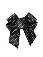 Julimex BA-19 mašle na zapínání 3 řady barva:polka-dot