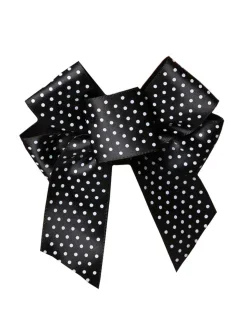 Julimex BA-19 mašle na zapínání 3 řady barva:polka-dot