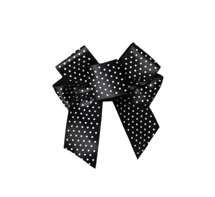 Julimex BA-19 mašle na zapínání 3 řady barva:polka-dot