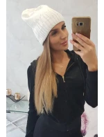 Dámská čepice Irmina model 18751853 bílá - K-Fashion