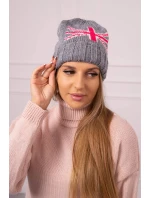 Dámská čepice  tmavě šedá model 18752287 - K-Fashion