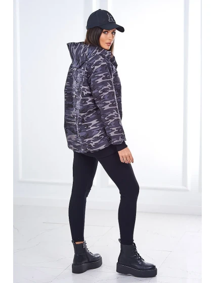 3dílná souprava Vřesoviště halenka, top a legíny černá + grafit 3dílná souprava Vřesoviště halenka, top a legíny černá + grafit