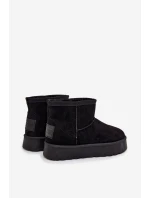 Dětské sněhule s kožíškem Big Star Černé model 21708592 - Big Star Shoes Dětské sněhule s kožíškem Big Star Černé model 21708592 - Big Star Shoes