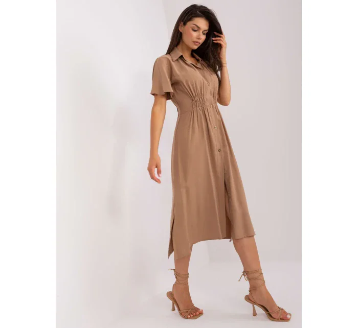 CHA SK 0607 šaty.69P tmavě lila