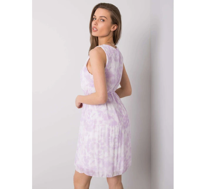 Sukienka model 21228940 jasny fioletowy - FPrice Sukienka model 21228940 jasny fioletowy - FPrice