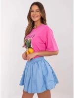 Sukně MI SD model 20941957 světle modrá - FPrice Sukně MI SD model 20941957 světle modrá - FPrice