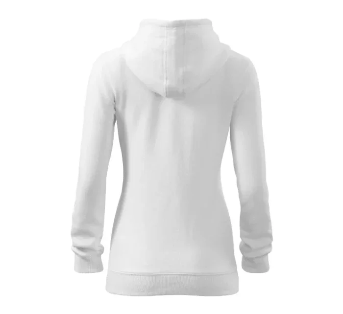 Trendy Zipper mikina dámská bílá Trendy Zipper mikina dámská bílá