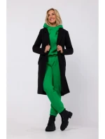 Dámský kabát model 21494816 Černá - MOE