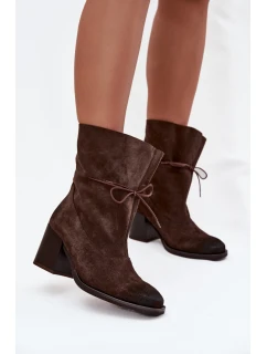 Boty na podpatku model 220704 Step in style