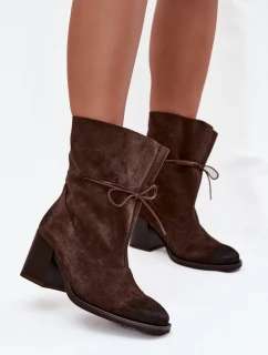 Boty na podpatku  model 220704 Step in style