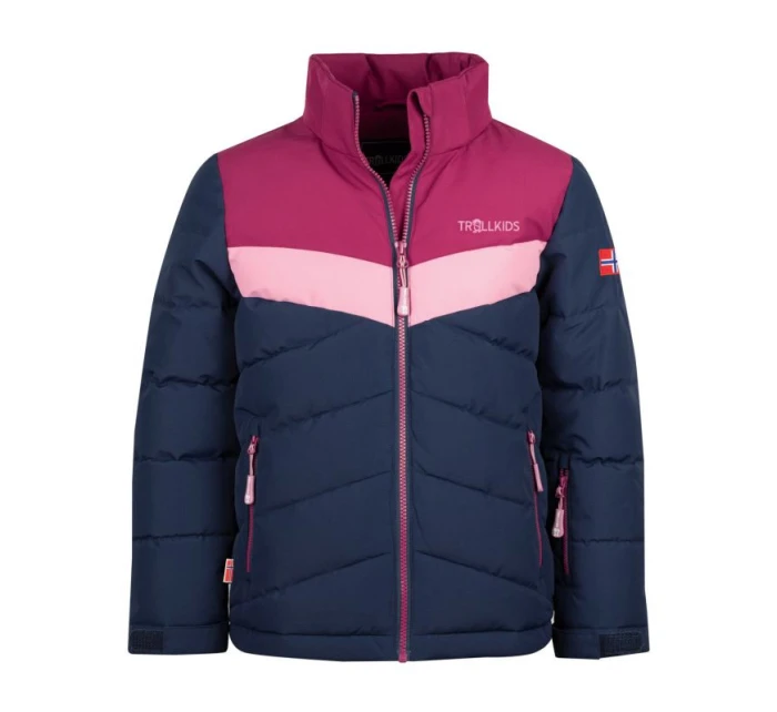 Trollkids Dívčí nepromokavá zateplená bunda Gryllefjord pro dívky (461-182)
