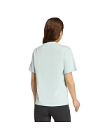 Dámské bavlněné tričko Essentials Small Logo světle modrá model 22261358 - ADIDAS