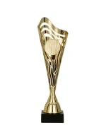 Zlatý plastový pohár