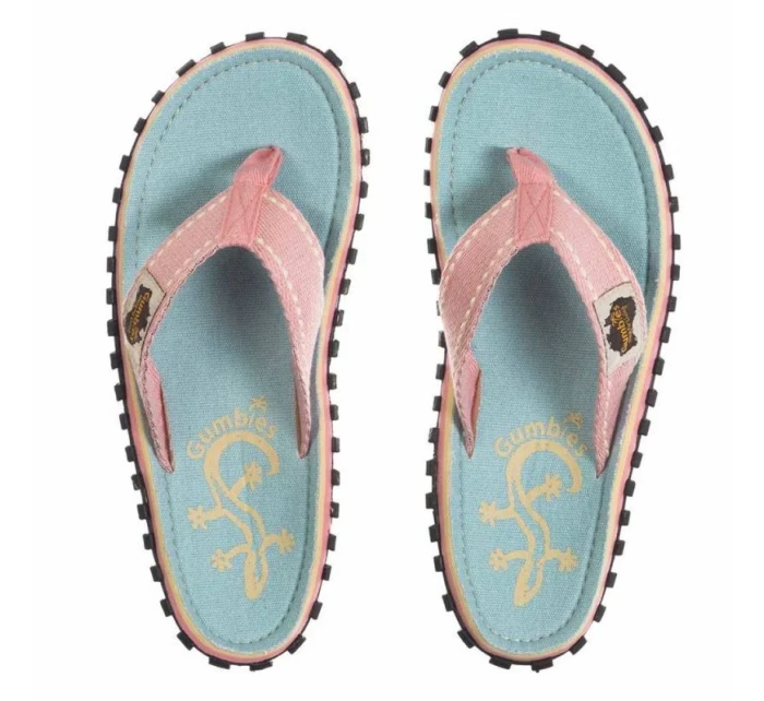 Žabky Gumbies Islander Canvas Flip Flops W G-IS-WN-GHE