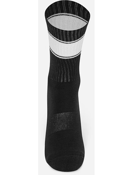 Mr. Socks L 05007 Tenisové ponožky "Colored" 88.5007 black/white Mr. Socks L 05007 Tenisové ponožky "Colored" 88.5007 black/white