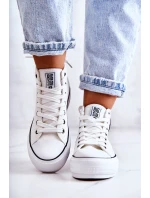 Dámské Tenisky Big Star Bily GG274013 Dámské Tenisky Big Star Bily GG274013