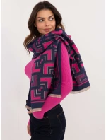 Šála AT SZ 23158.32 tmavě modrá