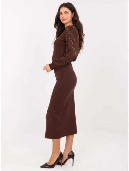 Spódnica PM SD model 21787896 brązowy - FPrice