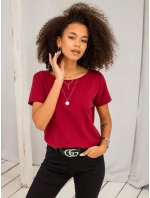 Tričko RV TS 4662.86 kaštanová