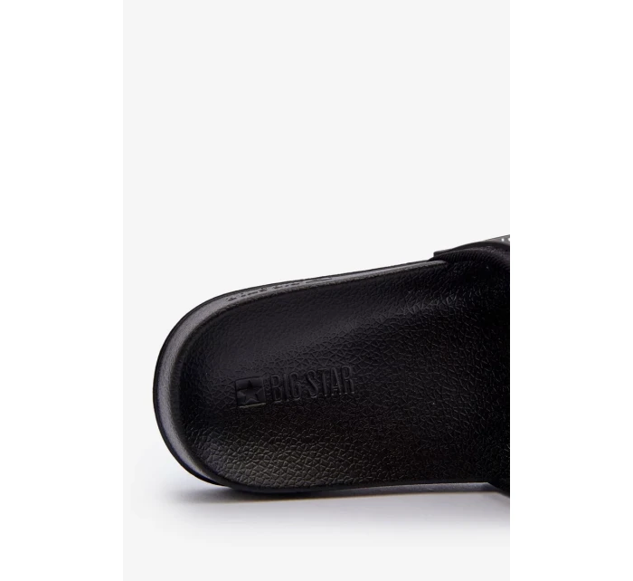 Lehké pánské pantofle Big Star Černá