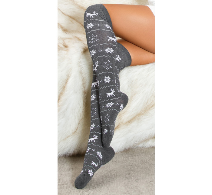 Sexy Overknee Stockings "Christmas"